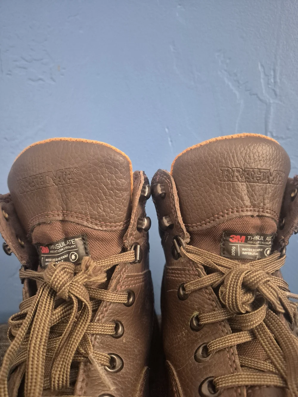 Brahma Men’s Brown Waterproof Steel Toe Work Boots